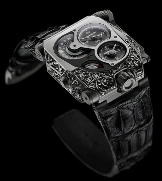 Best Replica Urwerk EMC PISTOL men watch review